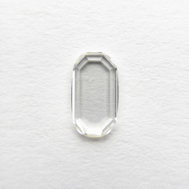 Carlyle Ring with a Portrait-Cut Diamond